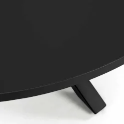 Schwarzer Küchentisch in modernem Design - Aknita Tische