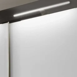 Schwebetüren Kleiderschrank in Braun & Weiß - Genre Kleiderschränke|Schränke