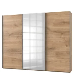 Sale Schwebetüren-Kleiderschrank in Plankeneiche - Dagidoyo Kleiderschränke