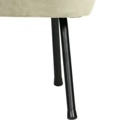 Sessel aus Samt in Graugrün - Ilussiana Sessel