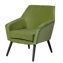 Sessel in Oliv Grün und Schwarz - Astrid Sessel