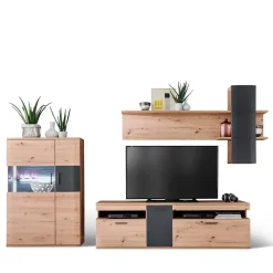 Hot Set Design Wohnwand Möbel - Vecenda (dreiteilig) Wohnwände