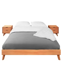 Set Doppelbett & Nachtkommoden - Junola I (dreiteilig) Betten