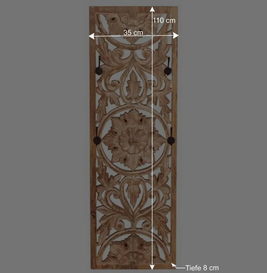 Hot Set Garderoben Möbel im Boho Style - Runiasa (dreiteilig) Garderoben