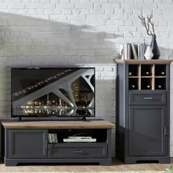 Discount Set TV Element & Hochkommode - Thumbs (zweiteilig) Wohnwände