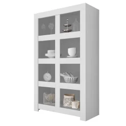 Discount Set TV Lowboard & Regal & Sideboard - Mikes (dreiteilig) Wohnwände