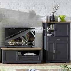 Set TV Unterschrank & Highboard - Thumbs (zweiteilig) Wohnwände