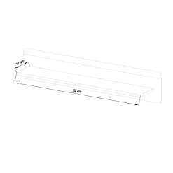 Sale Set Wohnraum Kombi mit TV Board - Cablos (dreiteilig) Wohnwände