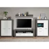 Sale Set Wohnzimmer Anbauwand zweifarbig - Istensa (vierteilig) Wohnwände