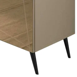 Sale Sideboard in Taupe und Bronze Spiegelglas - Lotivera Sideboards