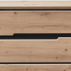 Sideboard in Wildeiche & Dunkelgrau - Kuetra Sideboards