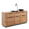 Sale Sideboard in Wildeiche mit Schwarz - Vlacoma Sideboards