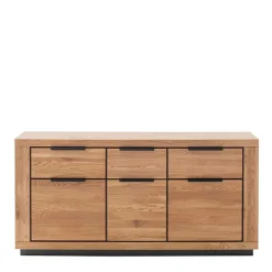 Sale Sideboard in Wildeiche mit Schwarz - Vlacoma Sideboards