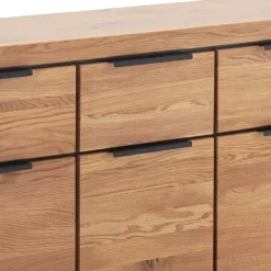 Sale Sideboard in Wildeiche mit Schwarz - Vlacoma Sideboards