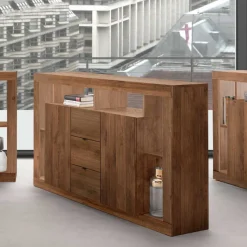 Sale Sideboard mit drei Schubladen & sechs Fächern - Cosmonata Sideboards