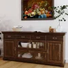 Sale Sideboard mit Glas im Kolonialstil - Jurcavs Sideboards