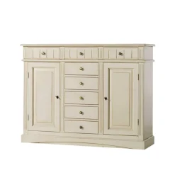 Outlet Sideboard Nawasco in Creme Vintage Sideboards|Kommoden