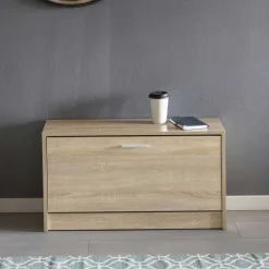 Sitzbank mit Schuhaufbewahrung Joker in Sonoma Eiche Dekor Sitzbank