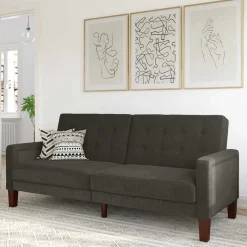 Best 3-Sitzer Schlafsofa in Grau - Memton Sofas