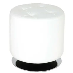 Sitzhocker Sabah in Weiß Hocker