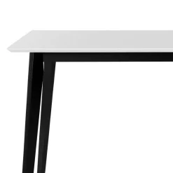 Outlet Skandi Küchentisch in Weiß & Schwarz - Composia Tische