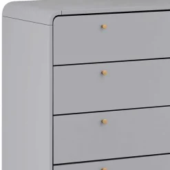 Sale Skandi Kommode in Grau & Eiche - Wavan Kommoden