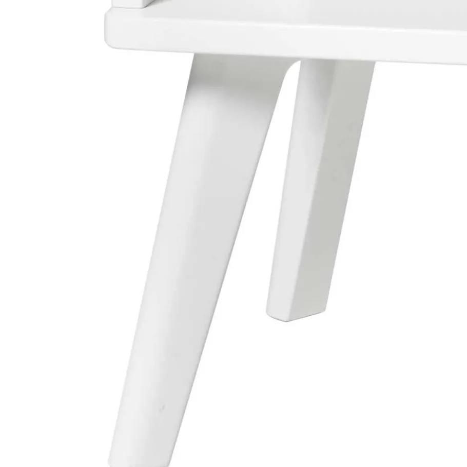 Skandi Nachtkonsole in Weiß lackiert - Special Kommoden