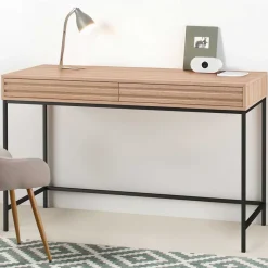 Hot Skandi Schreibtisch in Eiche Optik - Lunira Tische