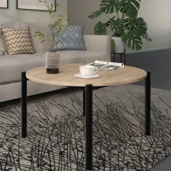 Online Skandi Wohnzimmertisch in Wildeiche Optik - Emrene Tische