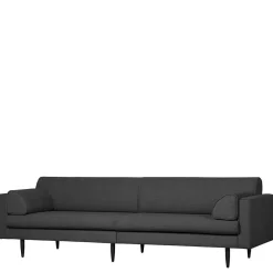 Sofa für drei Personen in Dunkelgrau - Augusta Sofas