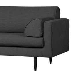 Sofa für drei Personen in Dunkelgrau - Augusta Sofas