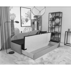 Sofabett mit Klappmechanik und Bettkasten - Yemons Sofas