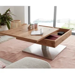 Outlet Sofatisch auf Säulengestell - Esniwida Tische