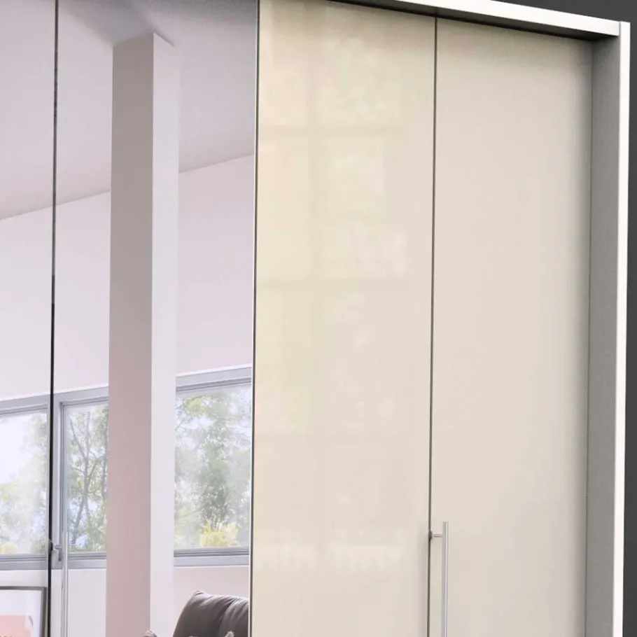 Sale Spiegel Schlafzimmerschrank mit Falttüren - Zidarie Schränke