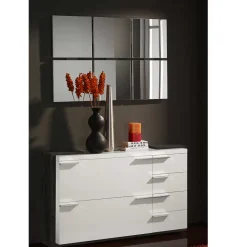 Best Spiegel Set & Schuhschrank - Alexandra (zweiteilig) Garderoben