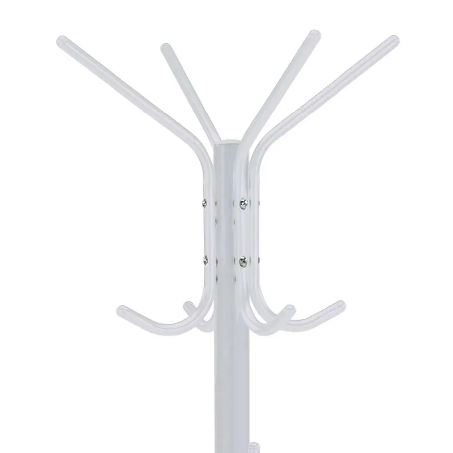 Standgarderobe in Weiß Metall - Maxima Garderoben