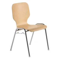 Stapelstuhl mit Schalensitz in Buche - Berit Stühle