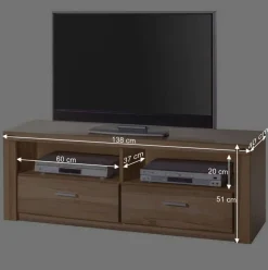 Sale Stauraum Anbauwand aus Holz - Uhelia (vierteilig) Wohnwände