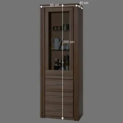 Sale Stauraum Anbauwand aus Holz - Uhelia (vierteilig) Wohnwände