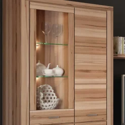 Sale Stauraum Anbauwand aus Holz - Uhelia (vierteilig) Wohnwände