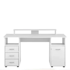 Hot Stauraum Schreibtisch mit Bildschirmaufsatz - Fegura Tische