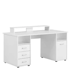 Hot Stauraum Schreibtisch mit Bildschirmaufsatz - Fegura Tische