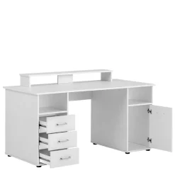 Hot Stauraum Schreibtisch mit Bildschirmaufsatz - Fegura Tische