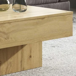 Outlet Stauraum Sofatisch in Wildeiche & Creme - Tara Tische