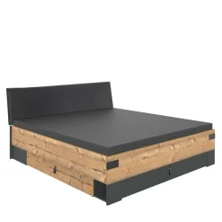 Stauraumbett in Tanne Holzoptik - Ardila Betten