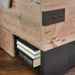 Stauraumbett in Tanne Holzoptik - Ardila Betten