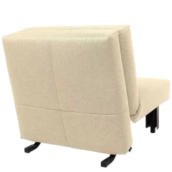 Sale Stoff Schlafsessel in Beige und Schwarz - Setubal Sofas