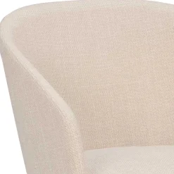 Stylischer Armlehnenstuhl in Beige - Cacamp (2er Set) Stühle