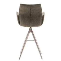 Sale Taschenfederkern-Barstühle mit Armlehnen - Swanda (2er Set) Hocker