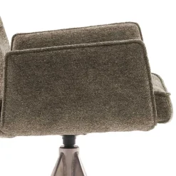 Sale Taschenfederkern-Barstühle mit Armlehnen - Swanda (2er Set) Hocker